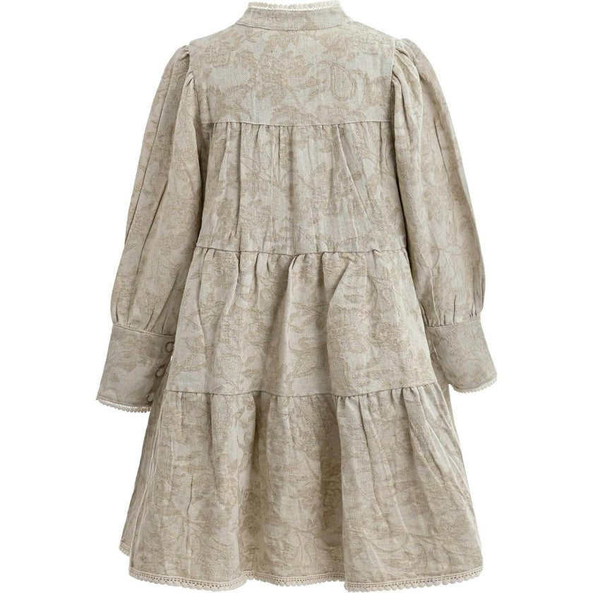Tiered Modest Dress