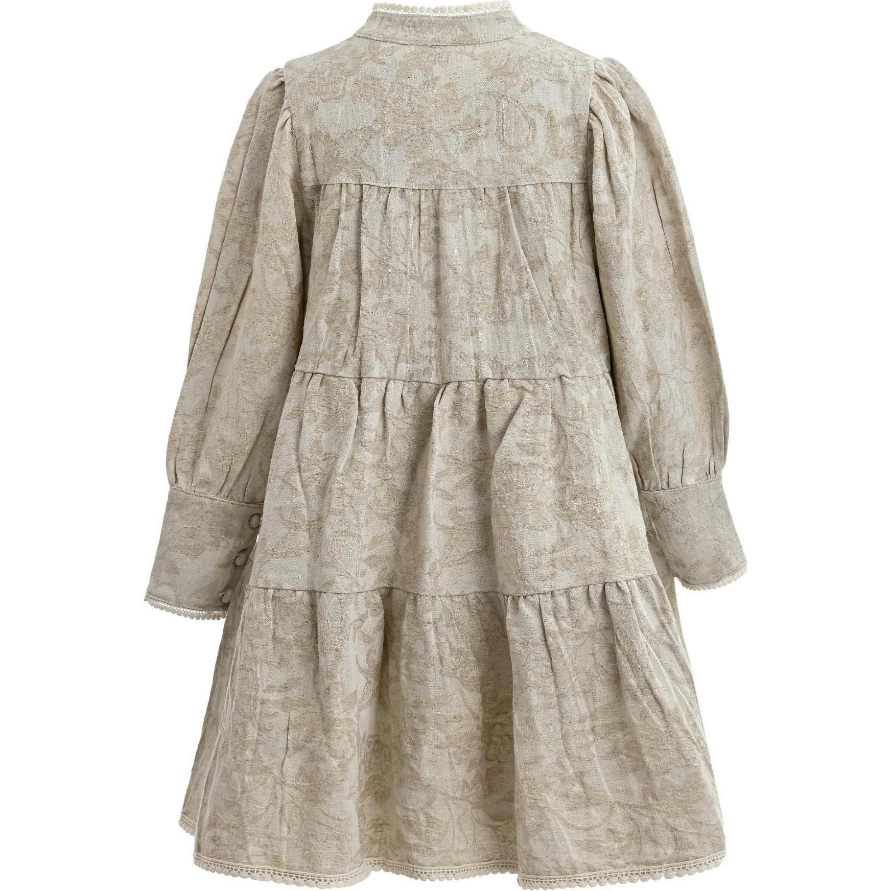 Tiered Modest Dress