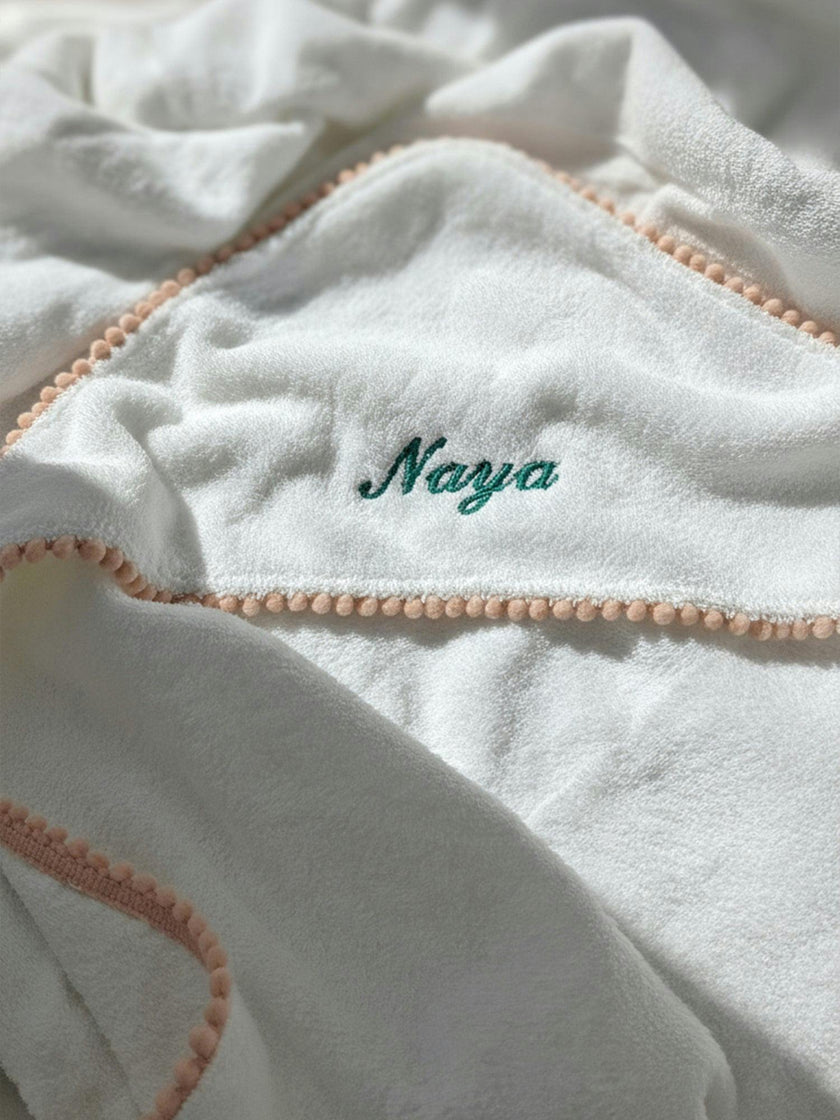 Bamboo Pom Pom Towel