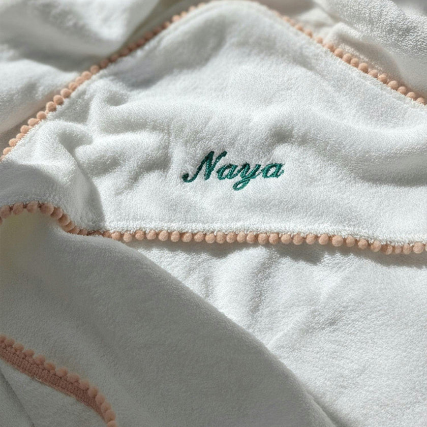 Bamboo Pom Pom Towel