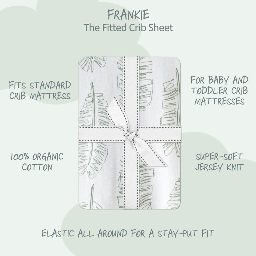FRANKIE Fitted Crib Sheet