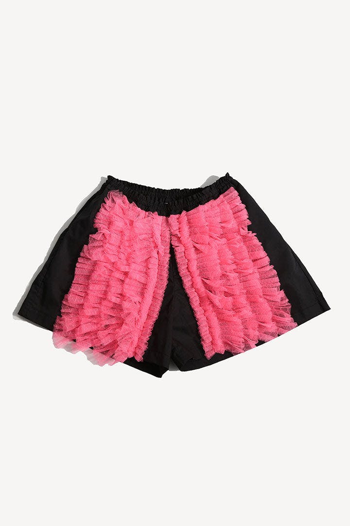 TOULA TIERED RUFFLE SHORTS