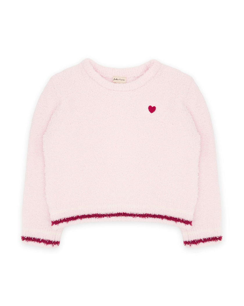 Dreamer Sweater - Pink Marshmallow Plush
