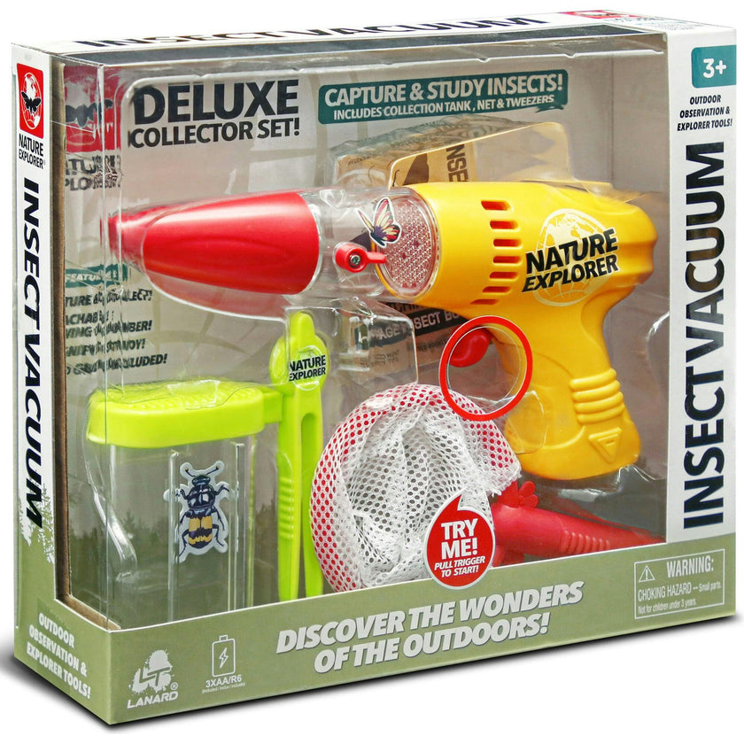 Insect Vacuum Deluxe Collector Set - Bug Out Critter Capture Set