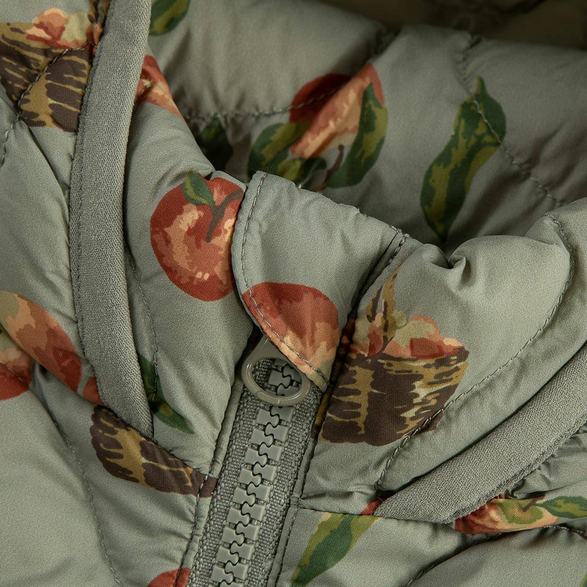 Apple Orchard Lightweight Down Hooded Jumpsuit