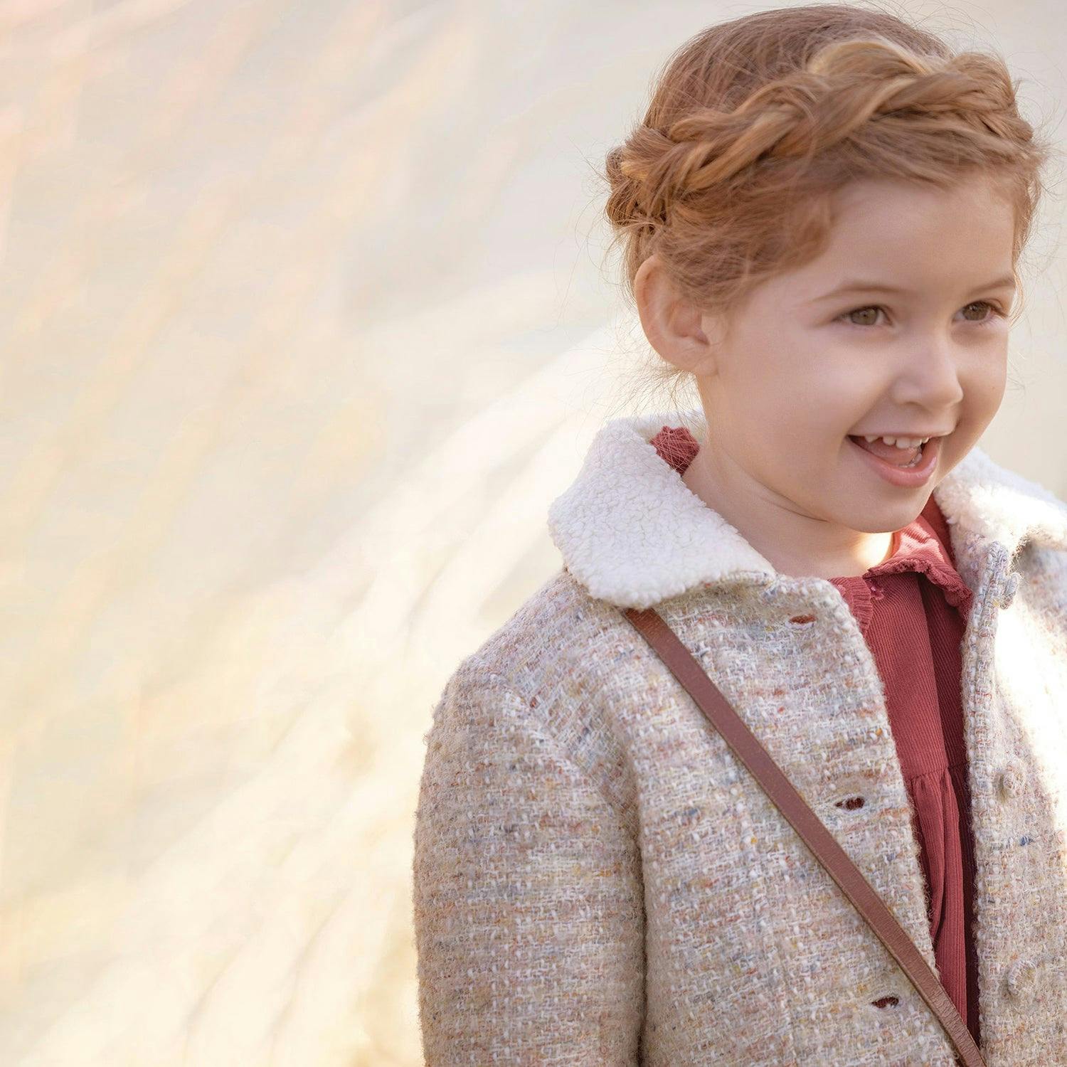 Baby Collared Front Pocket Button-Down Pea Coat