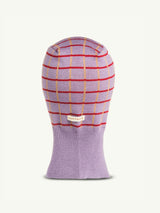 children's merino wool balaclava - icy lilac
