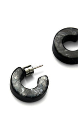 Muse Hoops in Obsidian