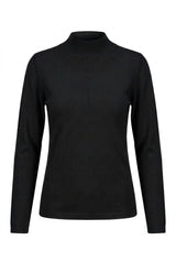 Knit Mock Neck