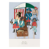 Pirates & Palm Tree Cake Toppers