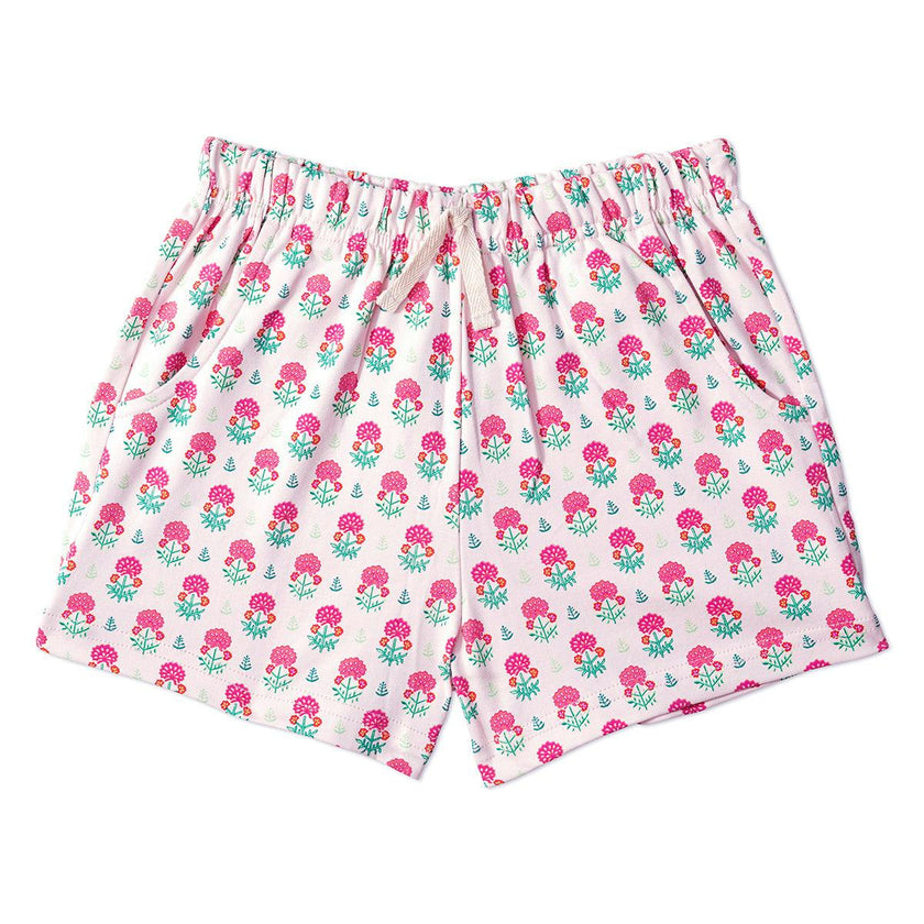 Geranium Block Print Kids Camp Set