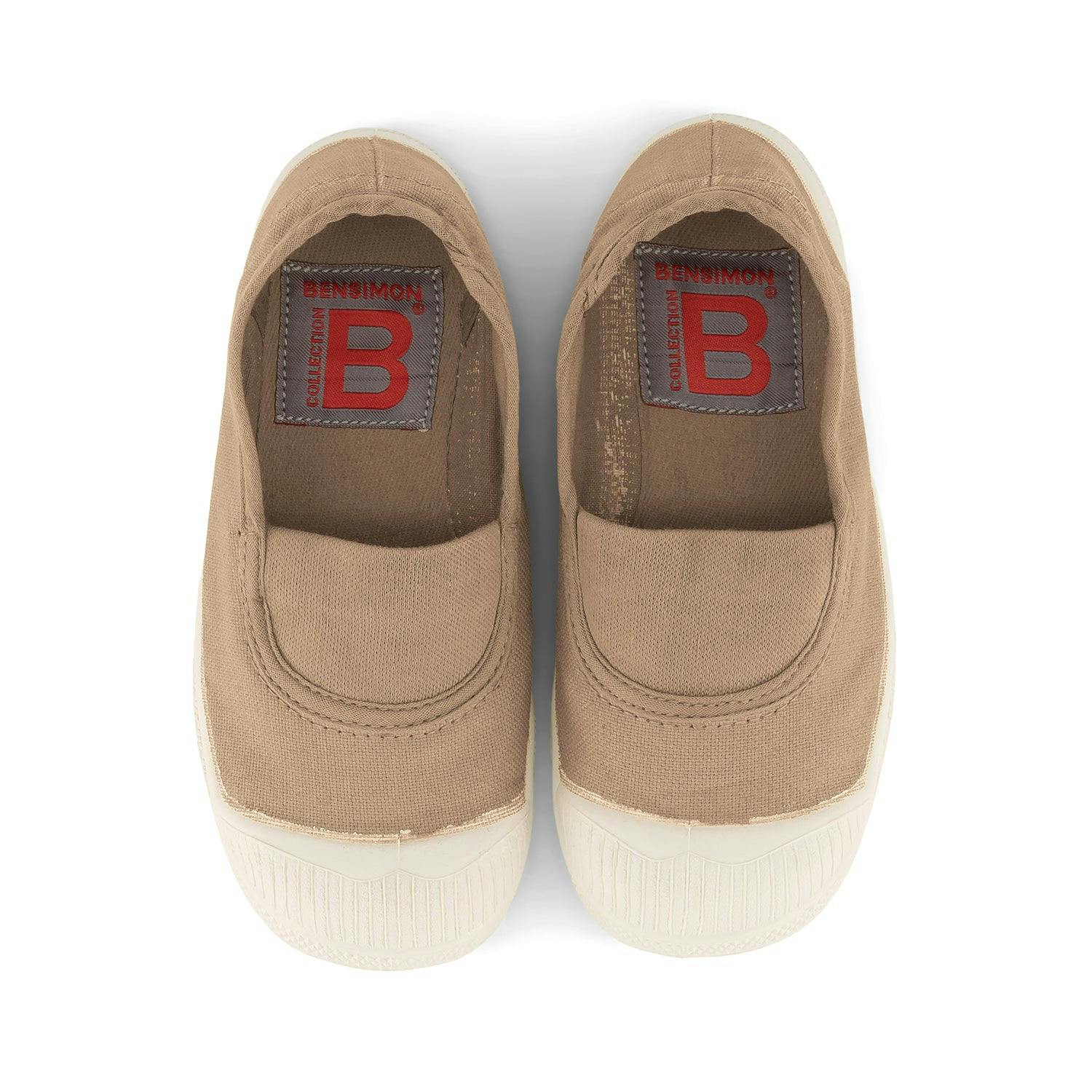 BENSIMON Kids -  Elastic Tennis Shoes - Shell