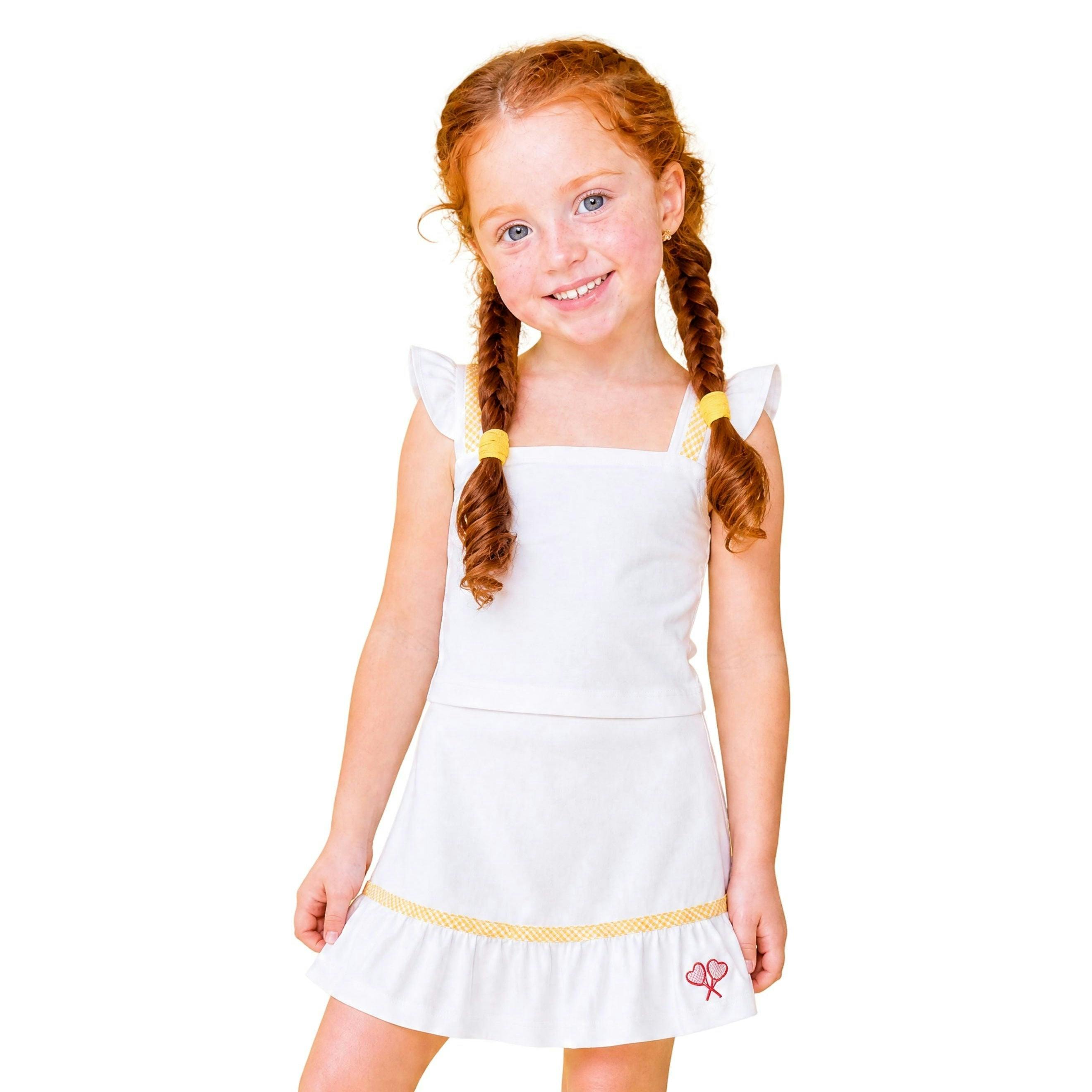 Love All Littles Doris Resort Tennis Top