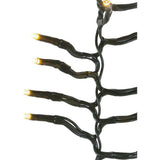 CUL 1000-Light 33-Foot Cluster Garland with Warm White 3MM LED Bulbs