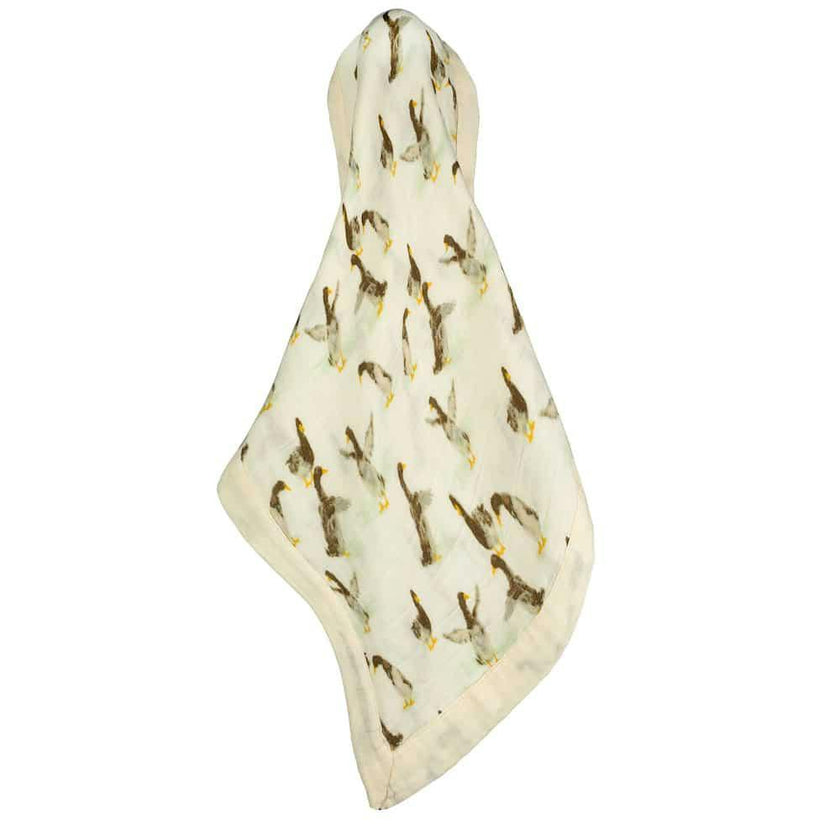 Duck Mini Lovey Two-Layer Muslin Security Blanket
