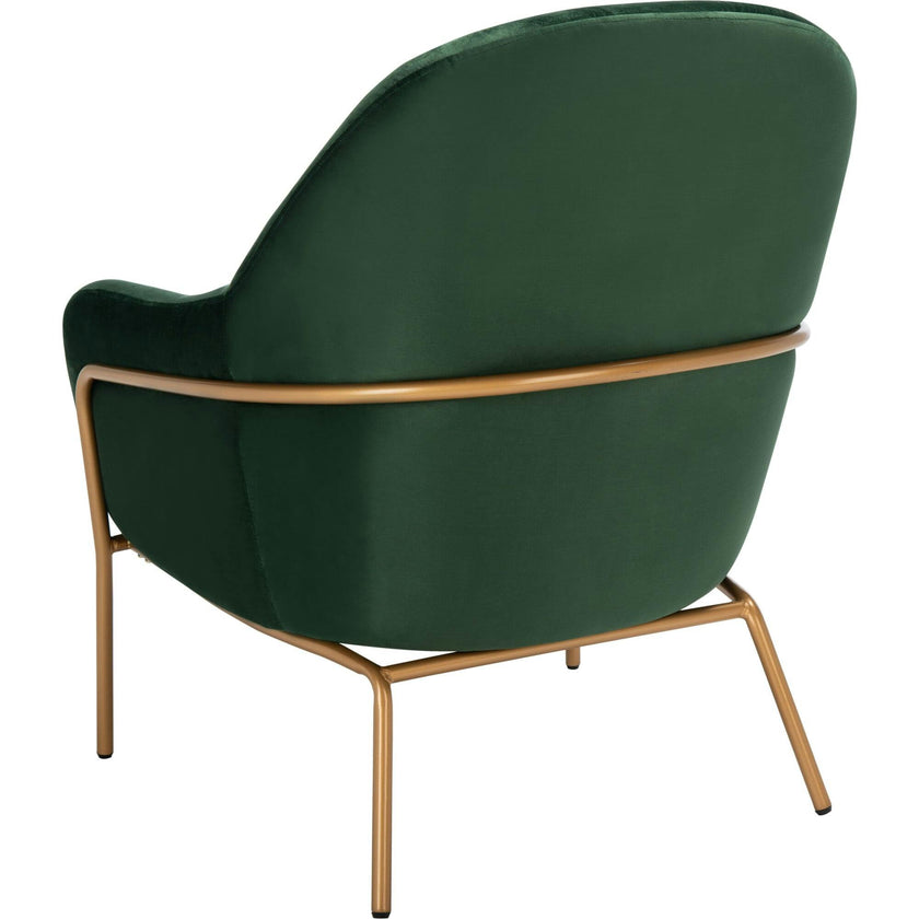 Eleazer Velvet Accent Chair