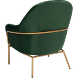 Eleazer Velvet Accent Chair