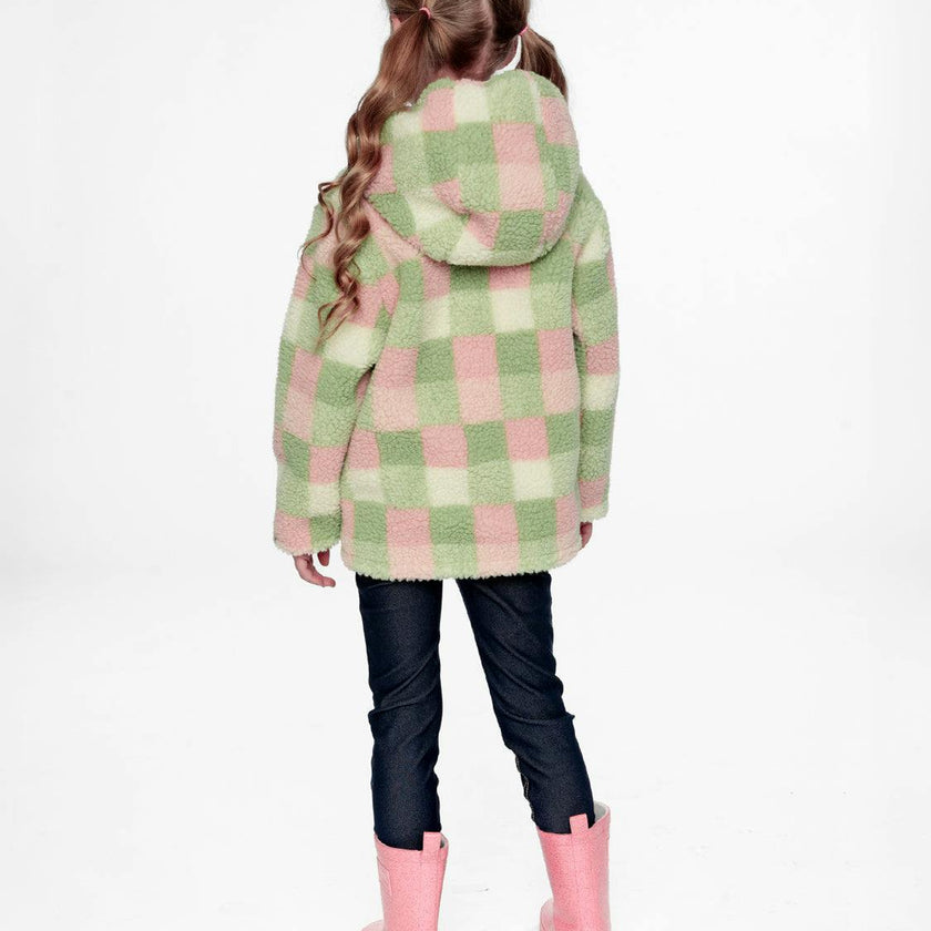 Reversible Mid-Season Jacket Pale Dusty Pink