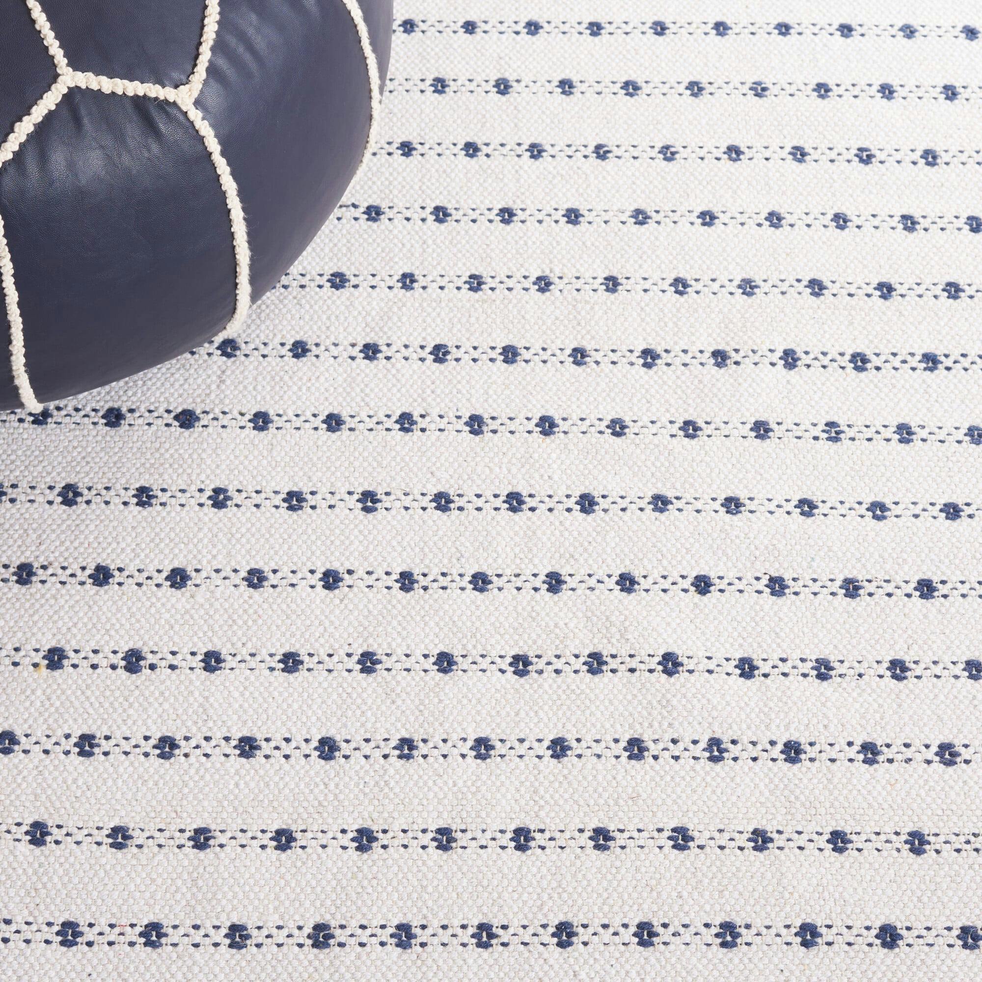 Montauk Dottie Rug, Navy