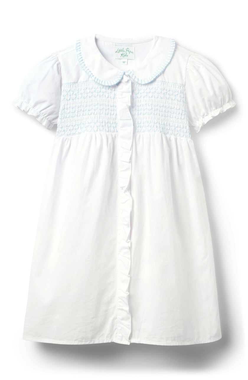 Evelyn Dress - White