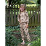 Loungewear Set in Zebra