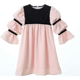 Bella dress (pink without golden embroidery blooms)
