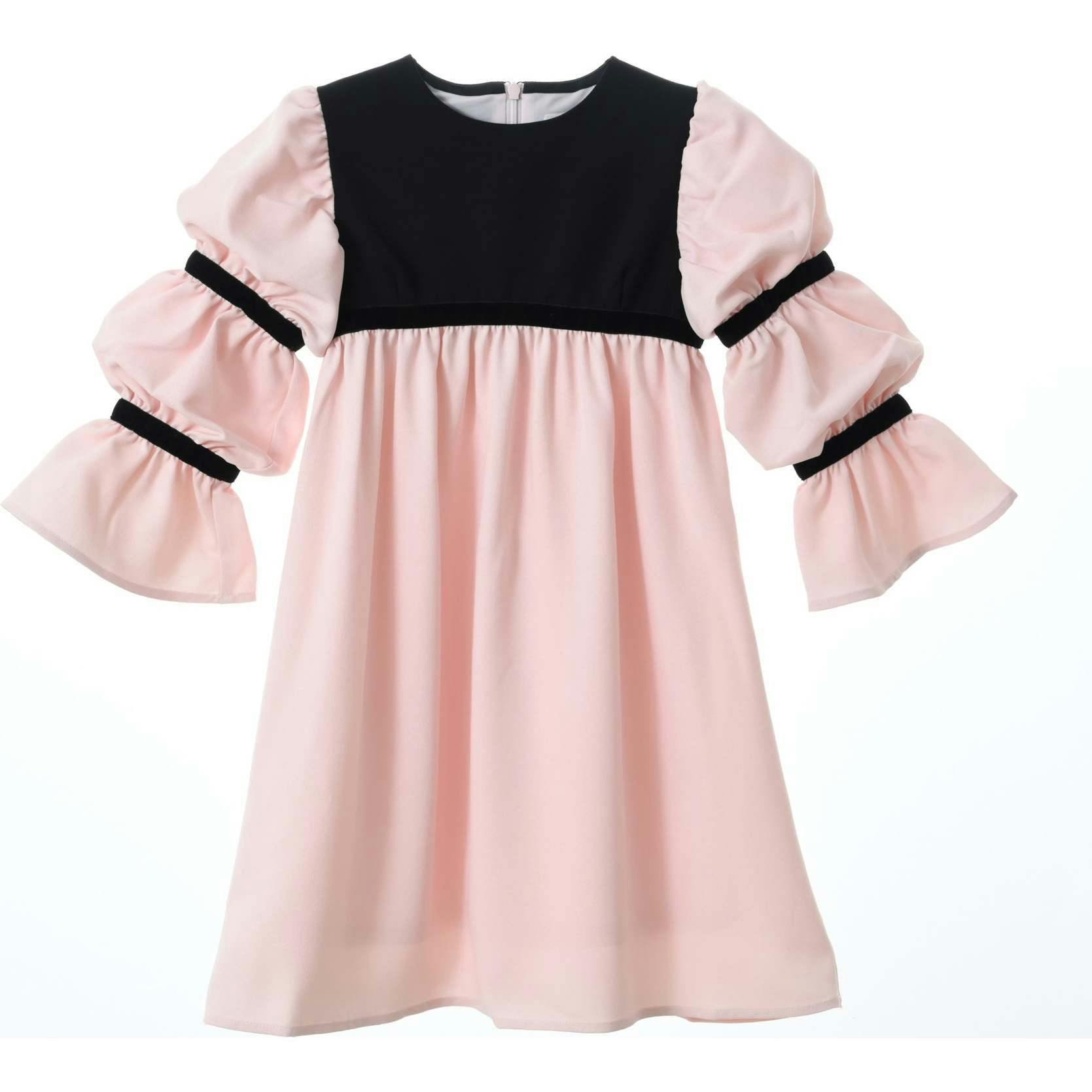 Bella dress (pink without golden embroidery blooms)