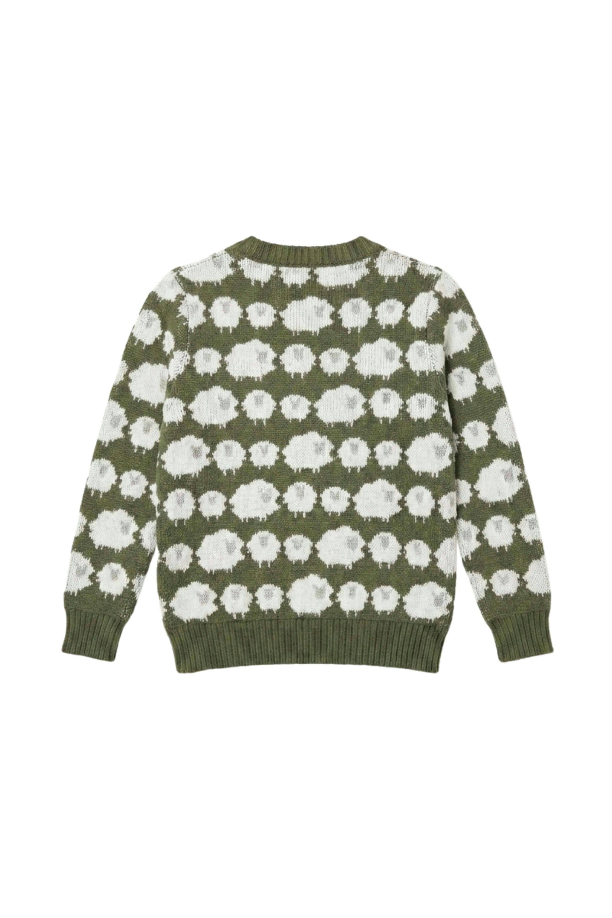 Flock of Sheep Jumper | Avocado