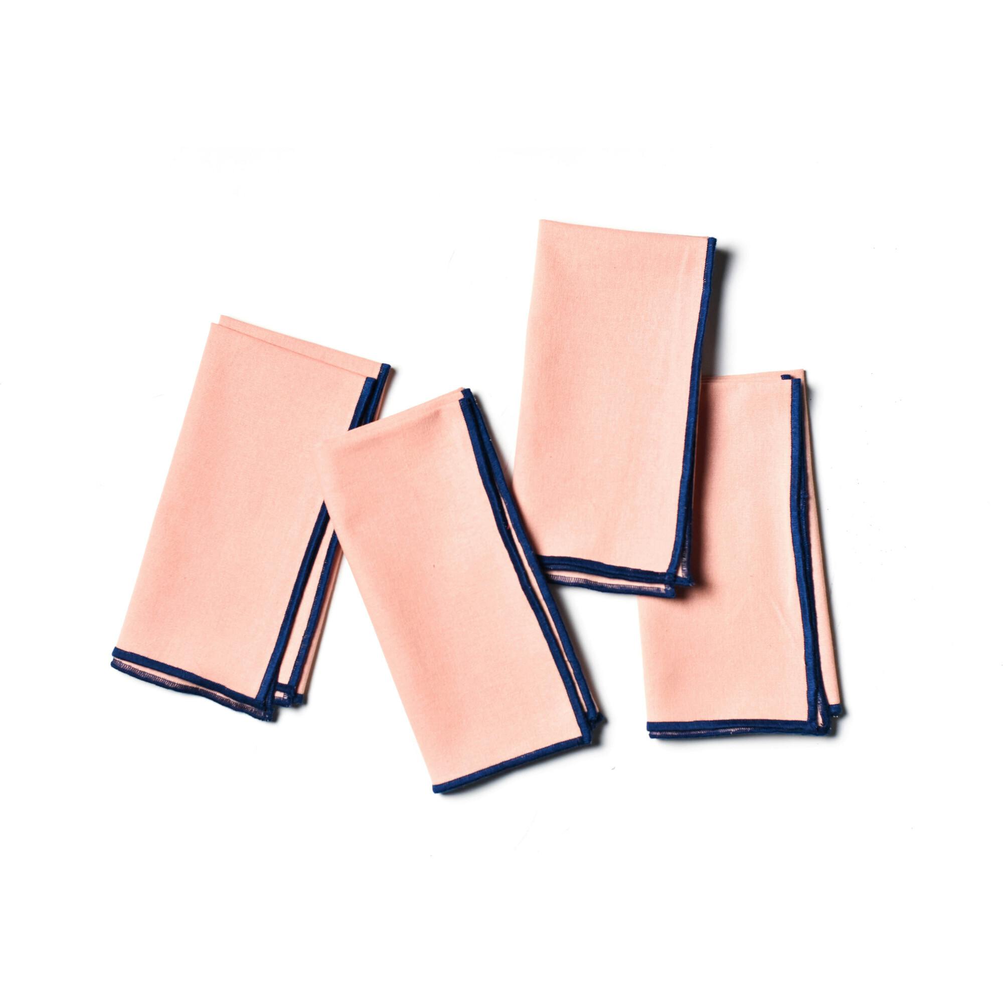 Color Block Provence and Navy Napkin