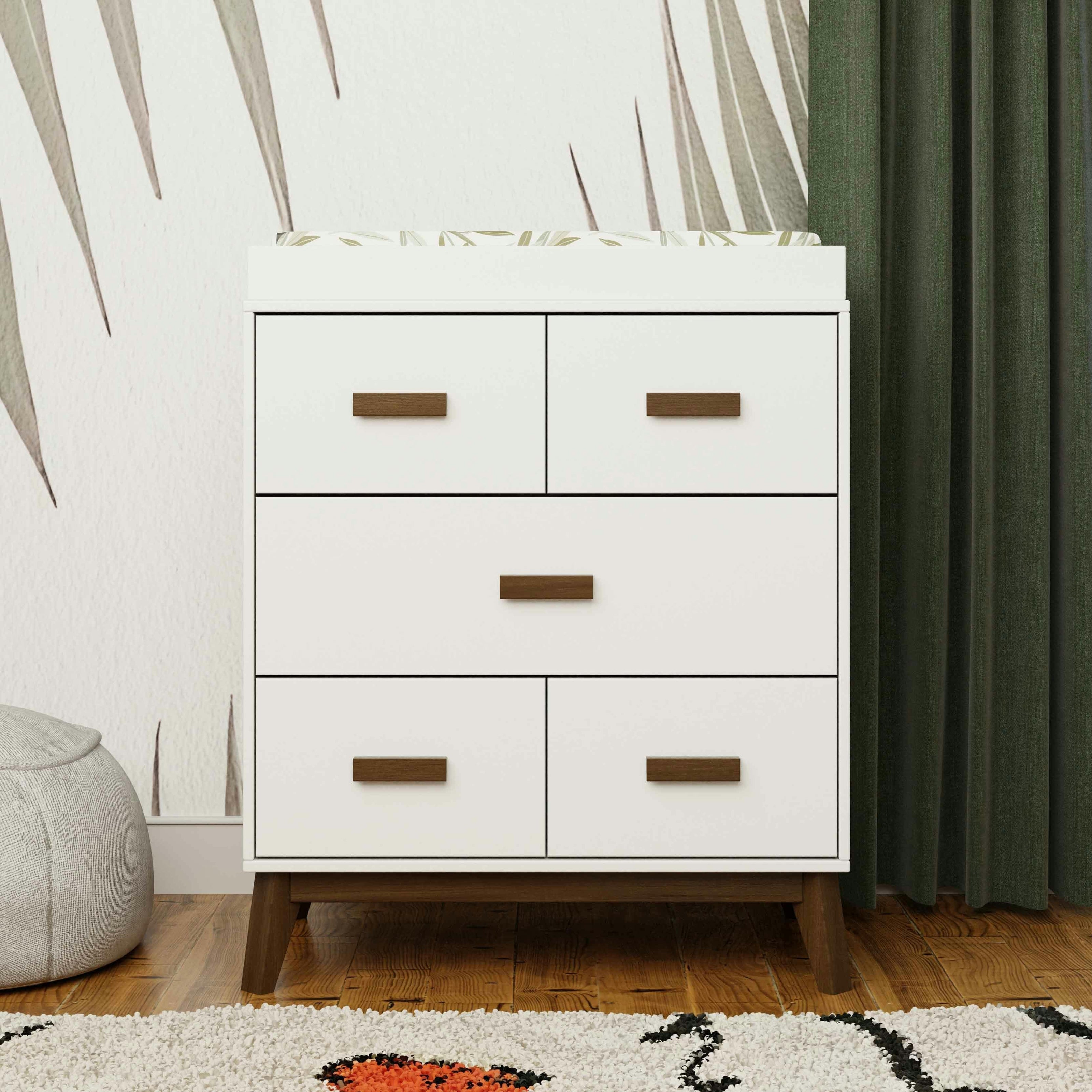 Babyletto Scoot 3-Drawer Changer Dresser with Removable Changing Tray