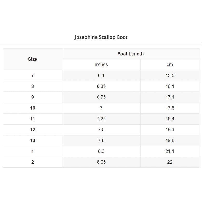 Josephine Scallop Boot