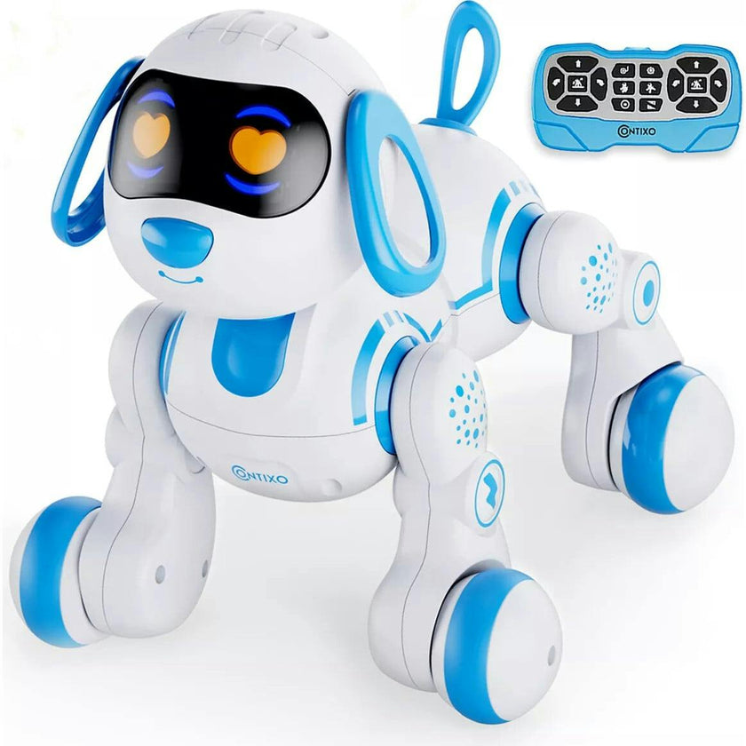 Contixo Smart - Loveable Robot Pet - Blue