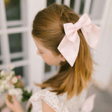 Alizee Cherry Pink Bow Hair Clip