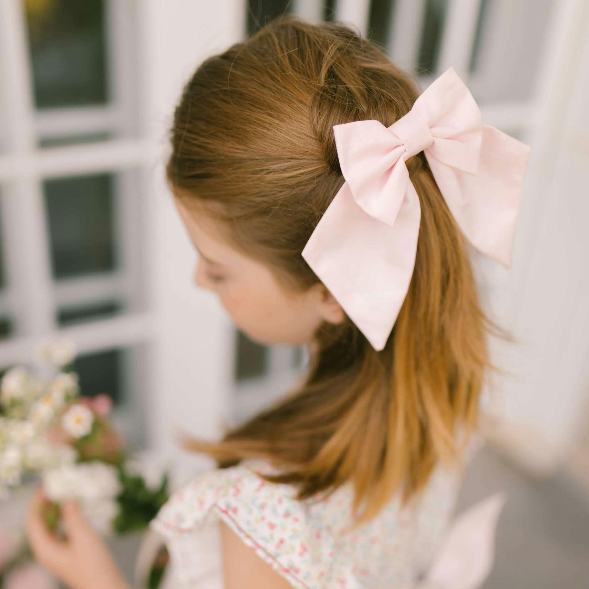 Alizee Cherry Pink Bow Hair Clip