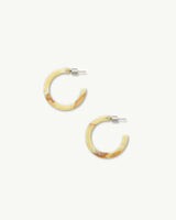 Mini Hoops in Crème