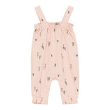 Tulip Printed Overall Soft Pink