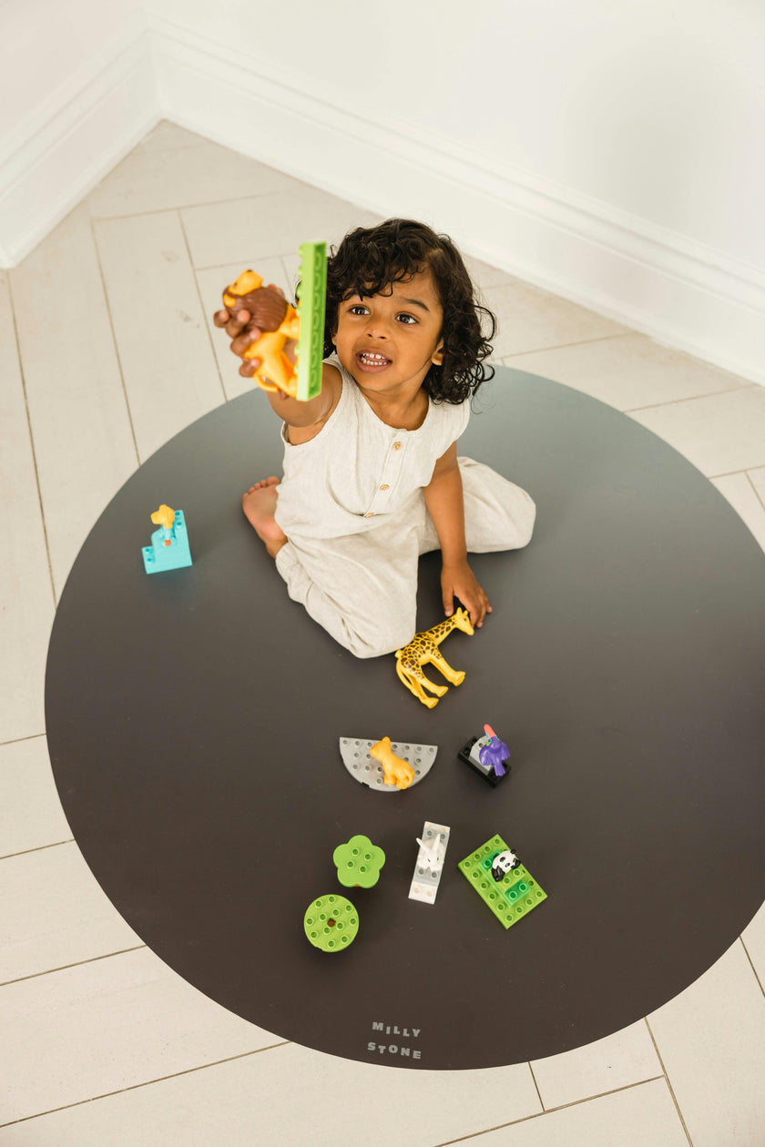 Catch All Mat for Mealtime & Playtime Mess