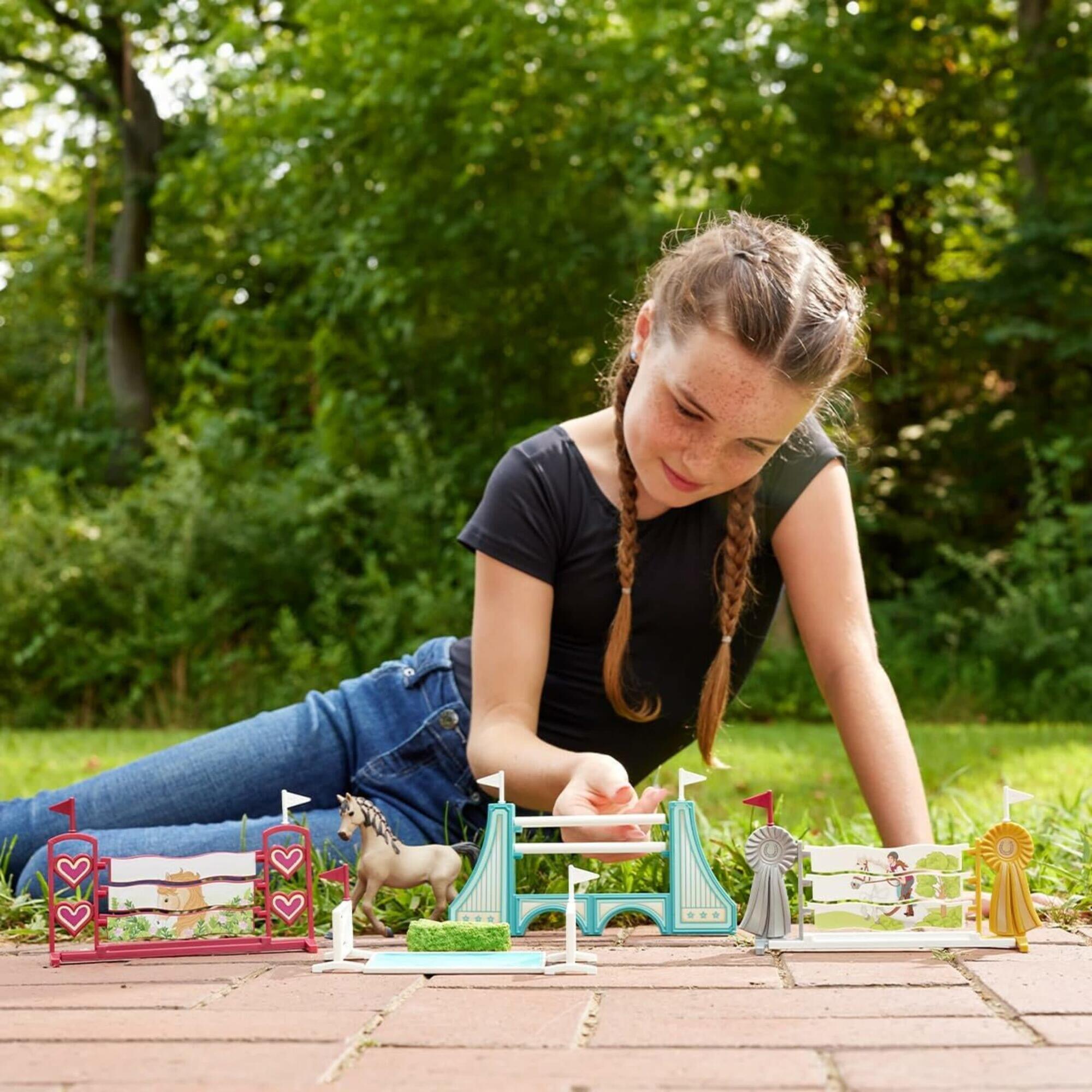 Schleich Club: Obstacle Course Accessories Playset