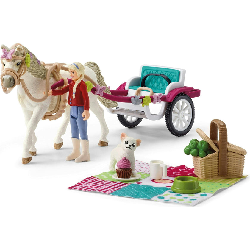 Schleich Club: Small Carriage For The Big Show - 33pc Playset
