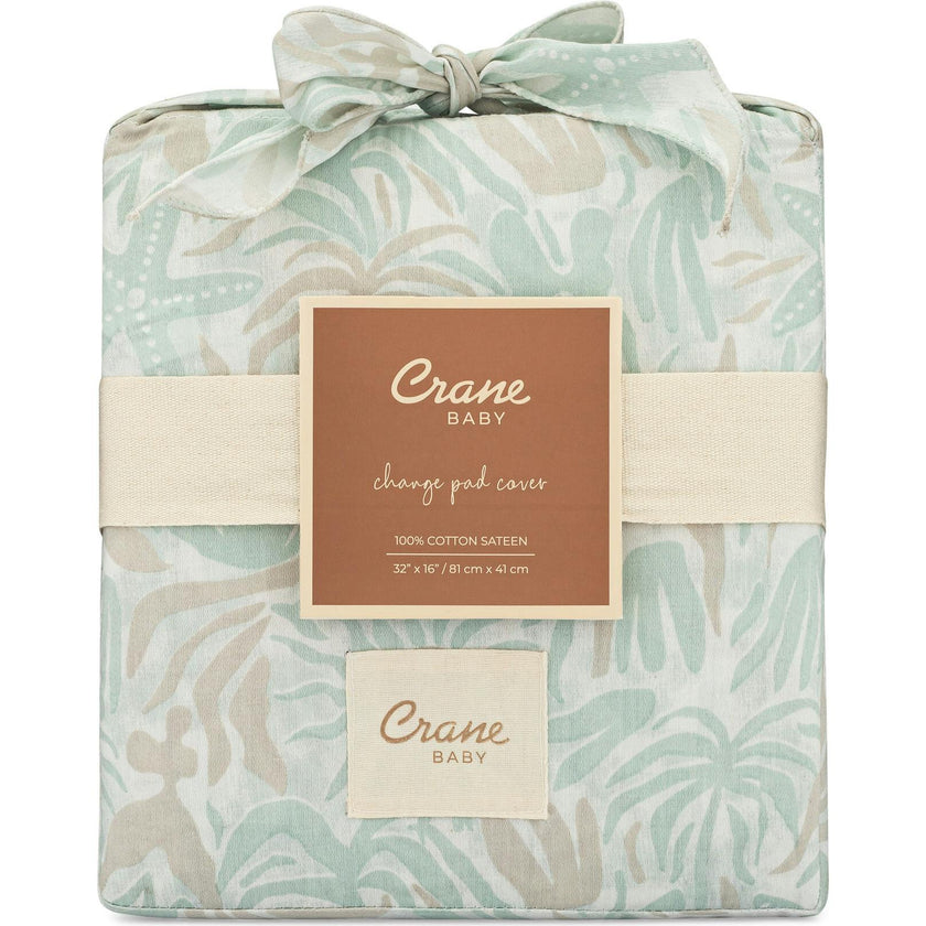 Cove Quilted Change Pad Cover (Beach Life)