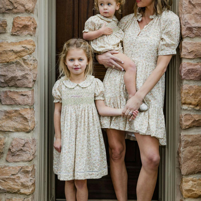 Ella Dress in Honey Blooms