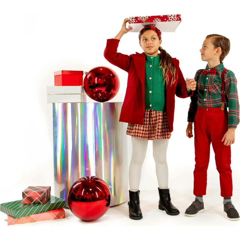 Jr Star Premium Child Cranberry Peacoat