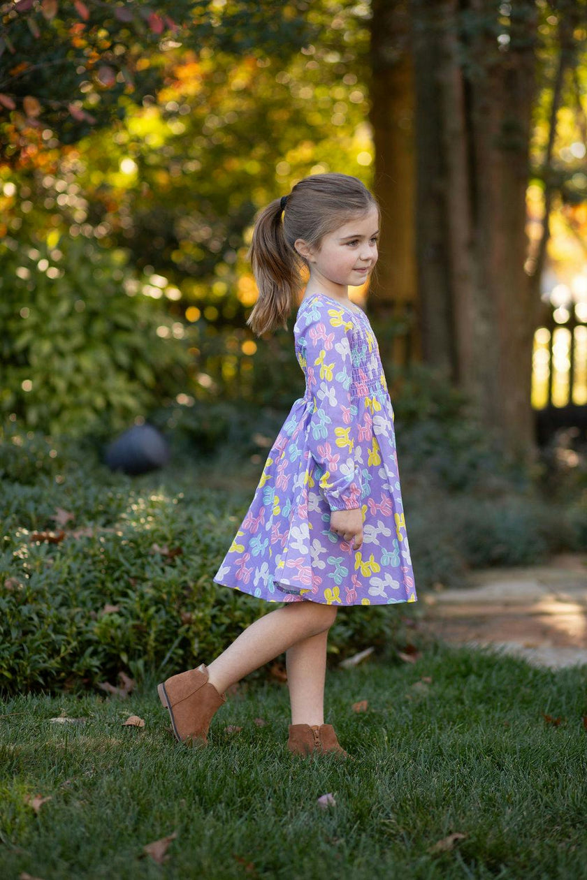 Ruched Dress in Balloon Animals