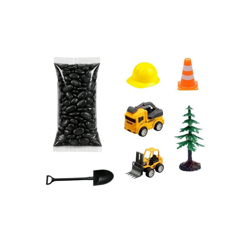 Sensory Play Pail Construction Site