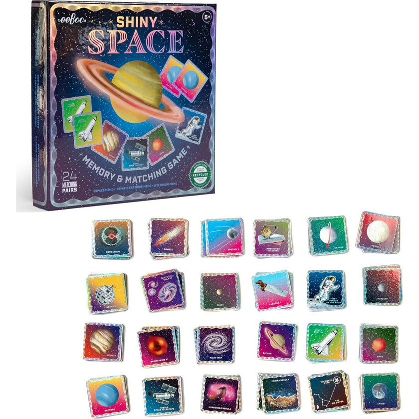 Memory & Matching Game: Shiny Space