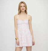 The Rebecca Mini Nap Dress - Camo Fish