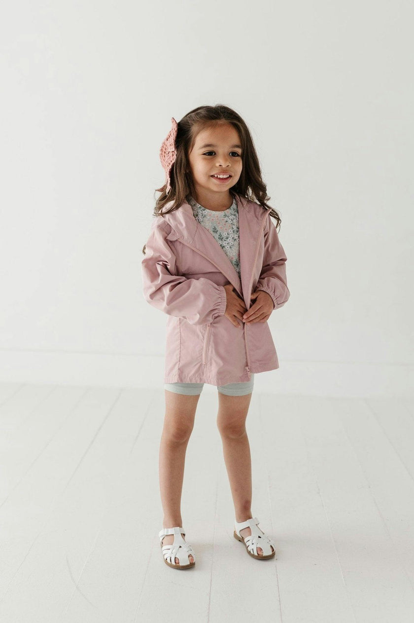 Light-weight Windbreaker in Spring Mauve