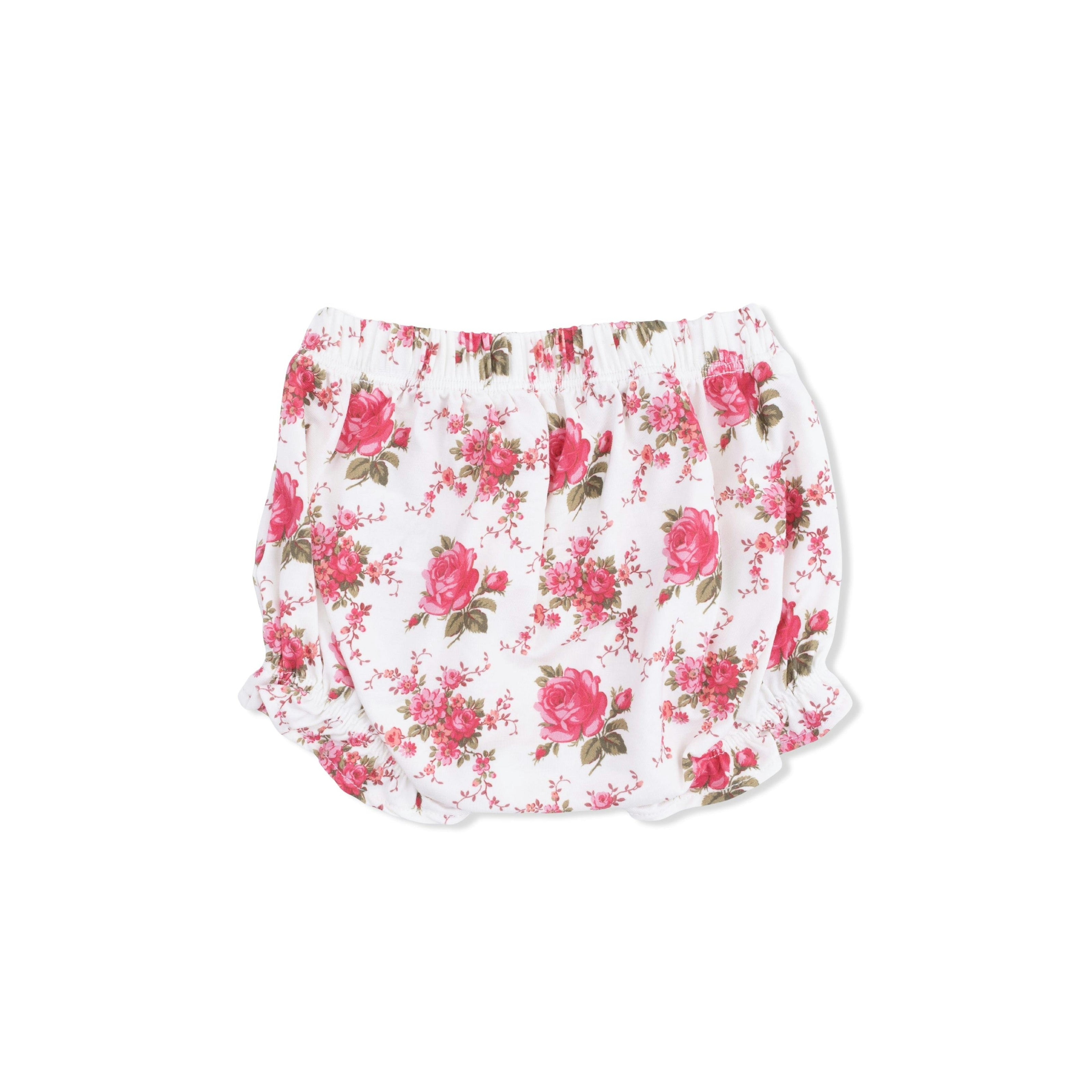 Elegant Roses - Ruffle Top and Bloomer