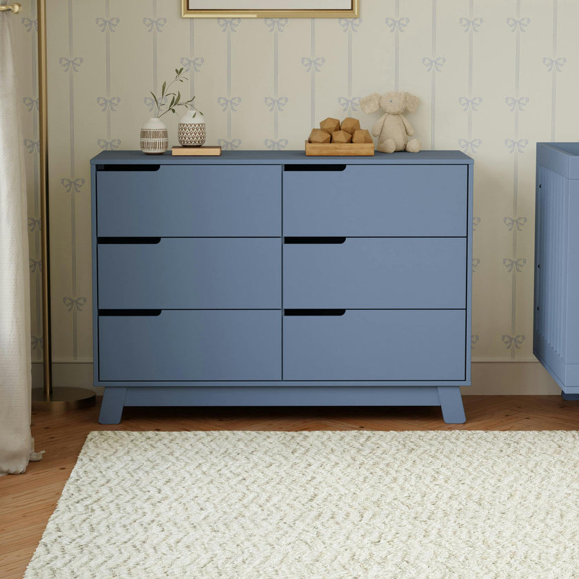 Hudson 6-Drawer Assembled Double Dresser
