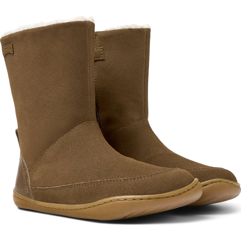 Peu Cami Seude Leather Nubuck Boots, Brown